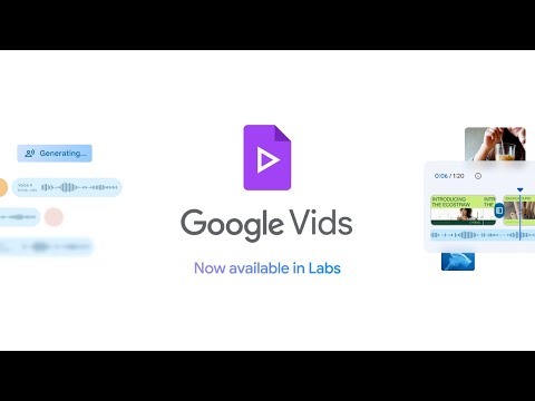Google Vids: Now available in Labs and Gemini Alpha [Video]
