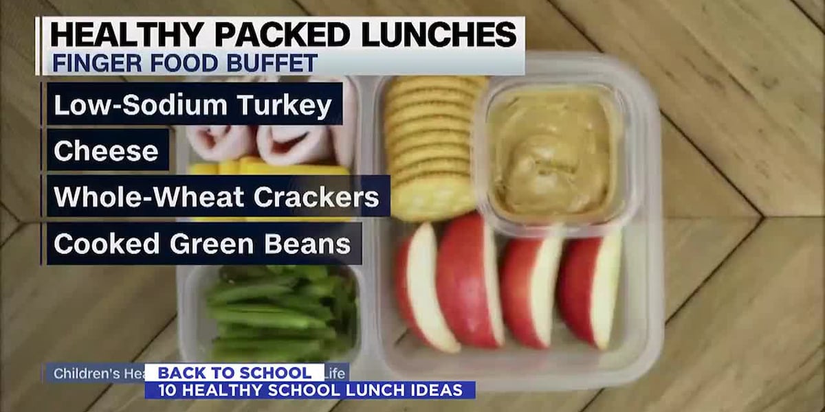 Back to School: 10 healthy school lunch ideas [Video]