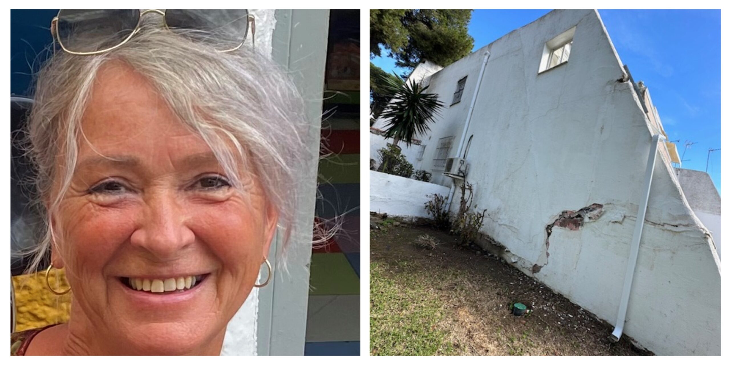 Exclusive: Fuming Dutch expat is living in fear after the walls of her Estepona home detached from the floor – and is forced to call in lawyers over lack of action from urbanisation bosses [Video]