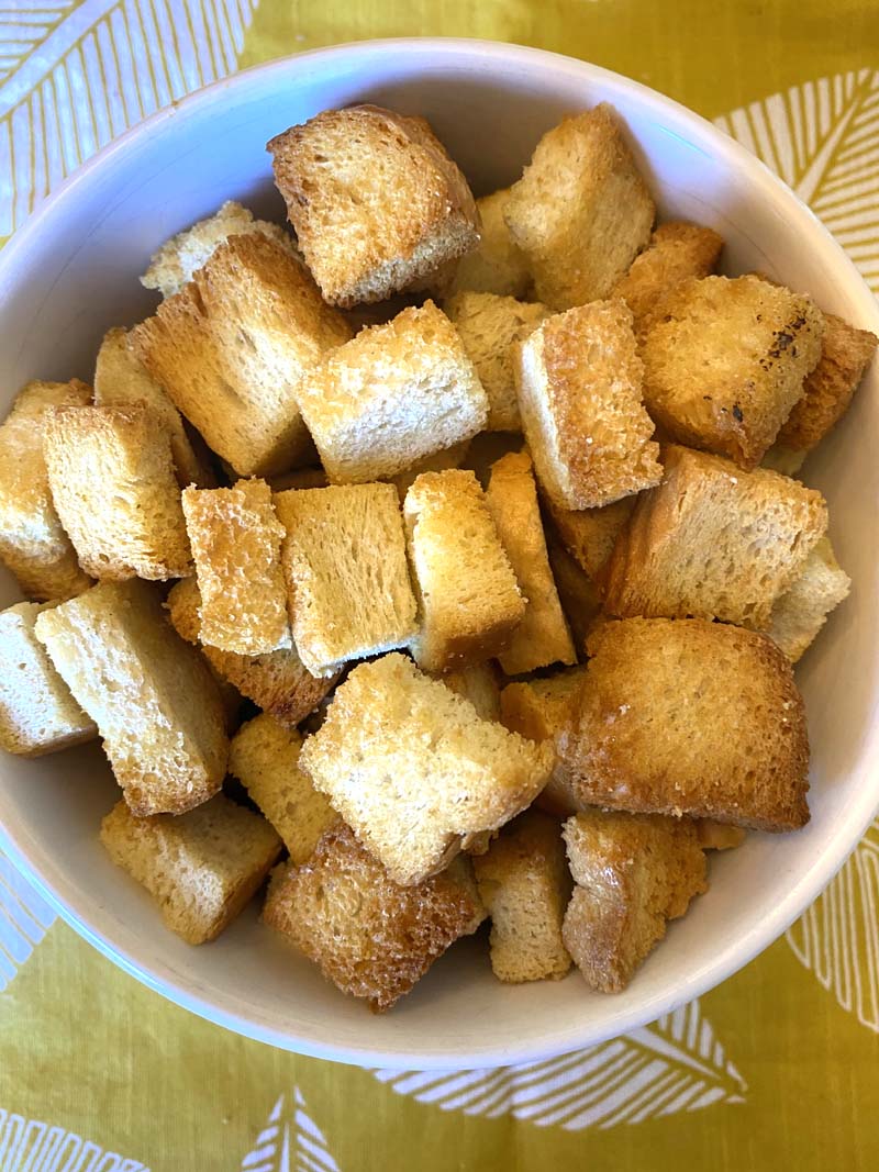 Air Fryer Homemade Croutons Recipe  Melanie Cooks [Video]