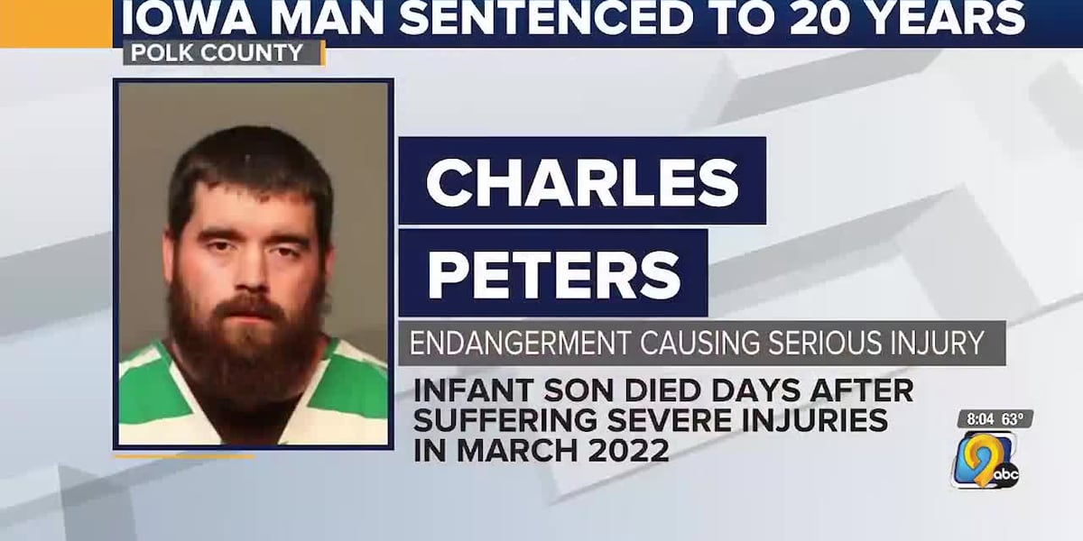 Iowa Man Sentenced to 20 Years for Child Endangerment Causing Serious Injury [Video]