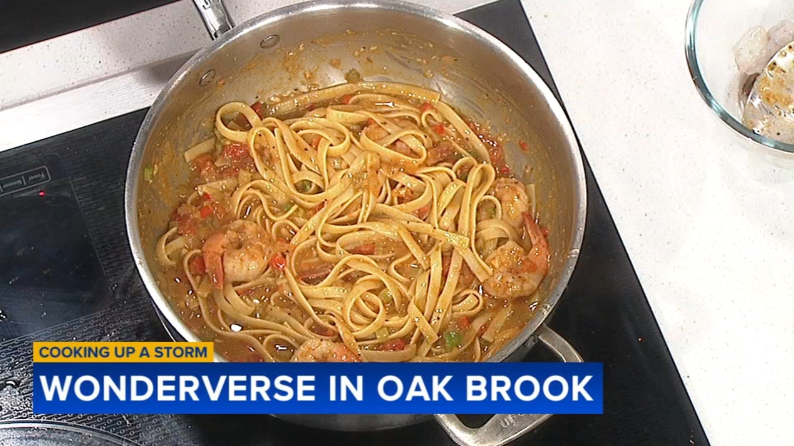 Oak Brook Wonderverse restaurant at Oakbrook Center shares Creole pasta recipe on Cooking up a Storm [Video]