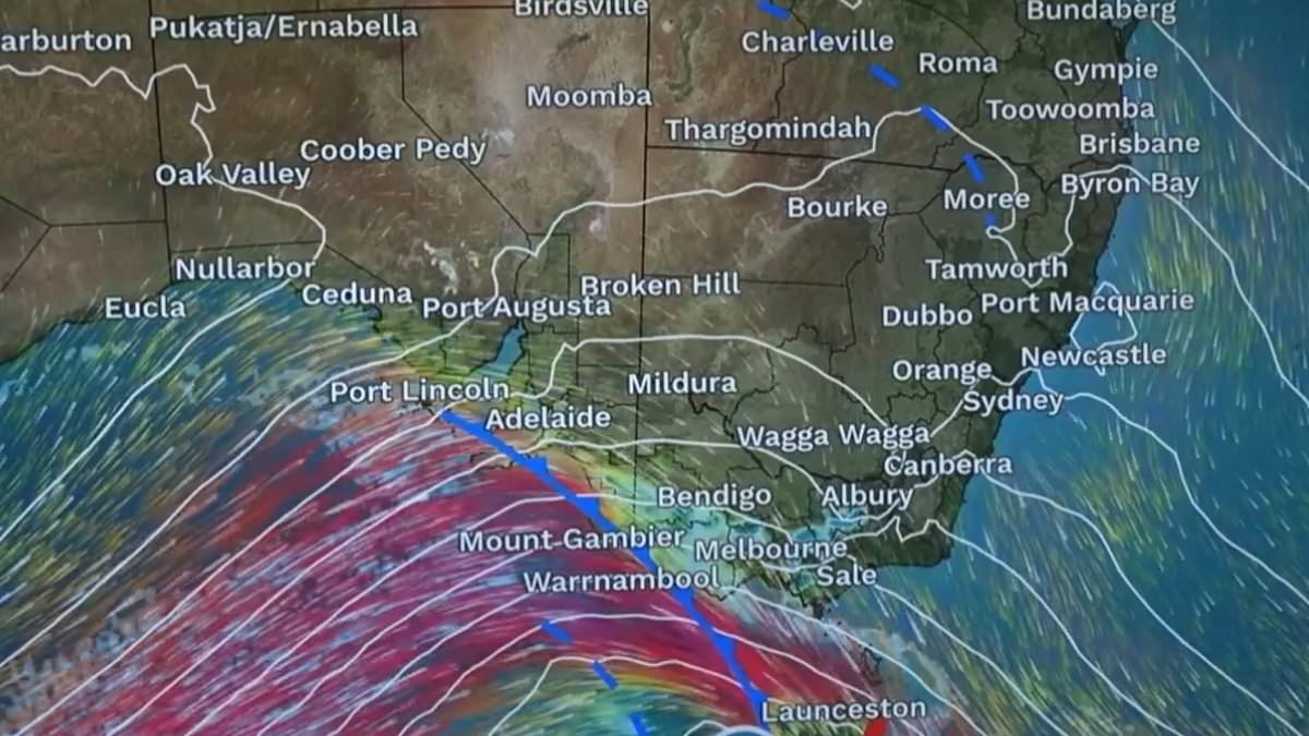 Melbourne, Sydney, Tasmania weather: Millions of Aussies urged to stay home as wild weather batters multiple states [Video]