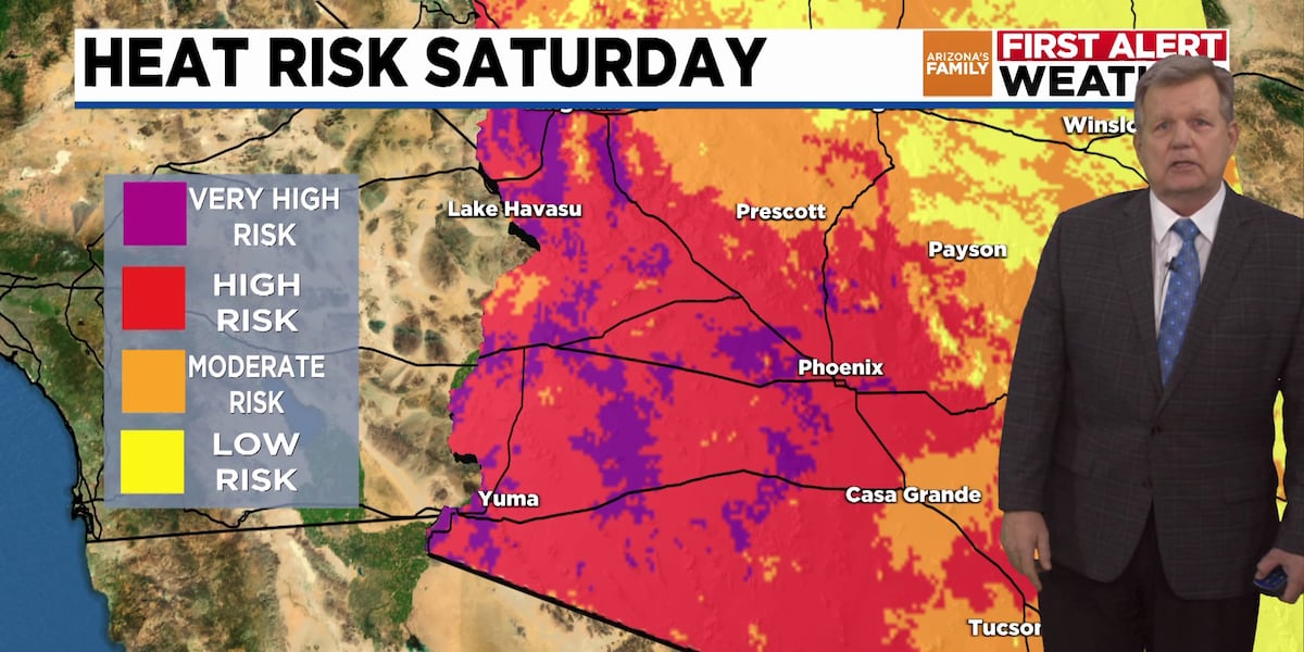 First Alert Weather days ahead for dangerous heat in Phoenix area [Video]