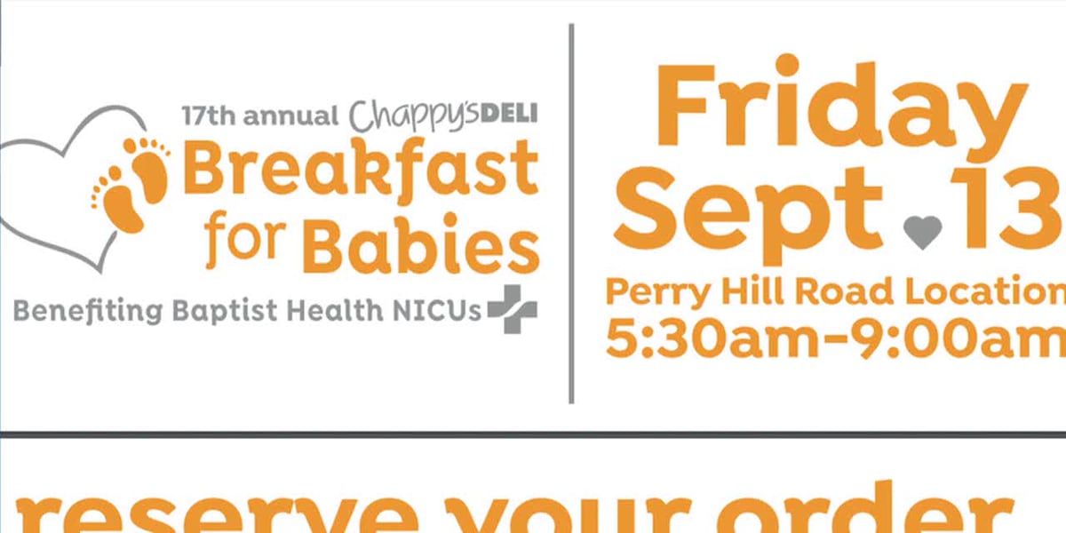 We are just days away from the 17th annual Breakfast for Babies! [Video]