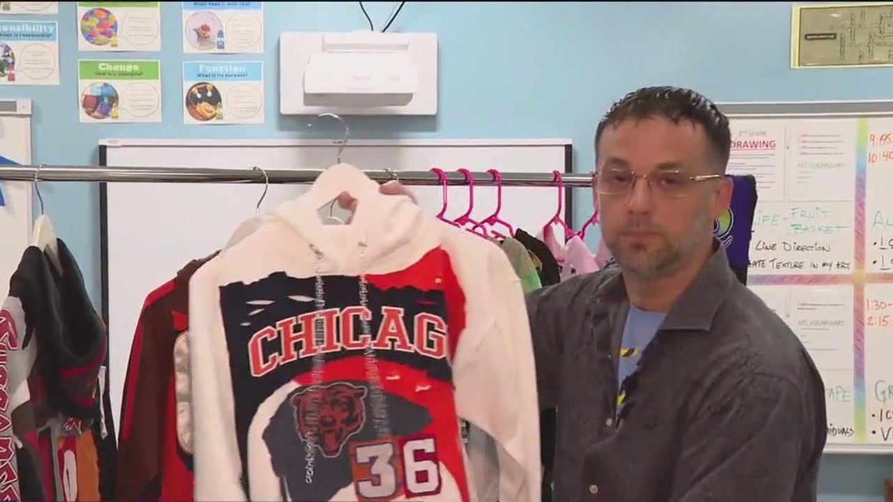 Art teacher also works as fashion designer [Video]