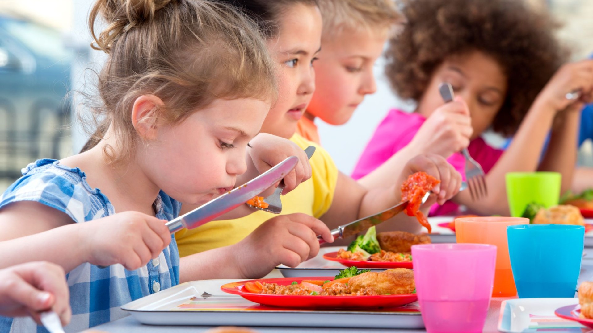 ‘I thought those were dead leeches’ people cry after student shows off the shameful lunch she gets served at school [Video]