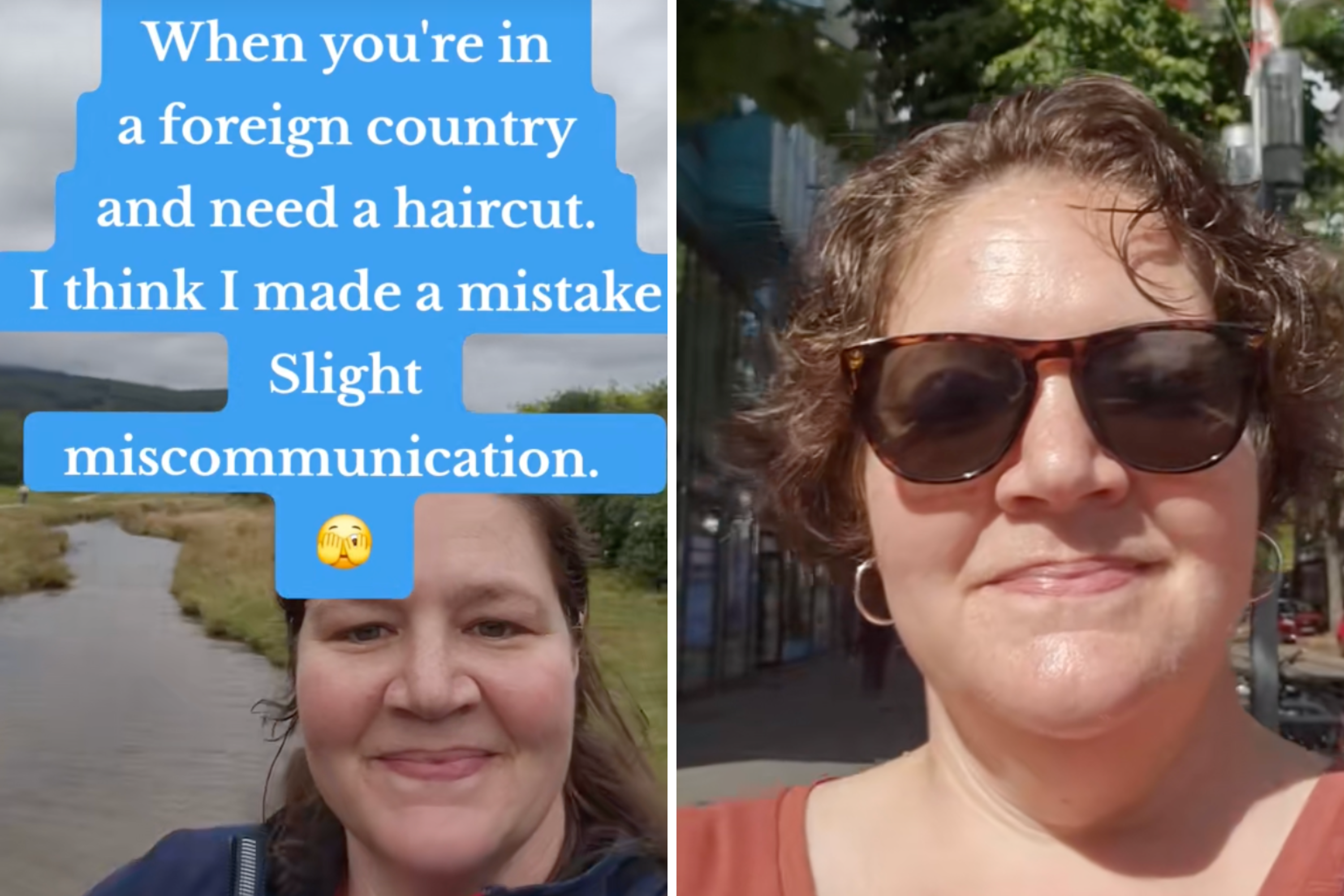 Woman Abroad Gets a Haircut, Realizes There