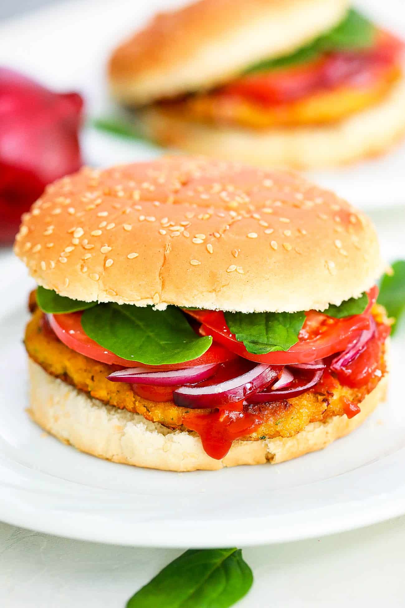 Southwestern Pinto Bean Burgers (Hearty, Easy, Vegetarian) [Video]