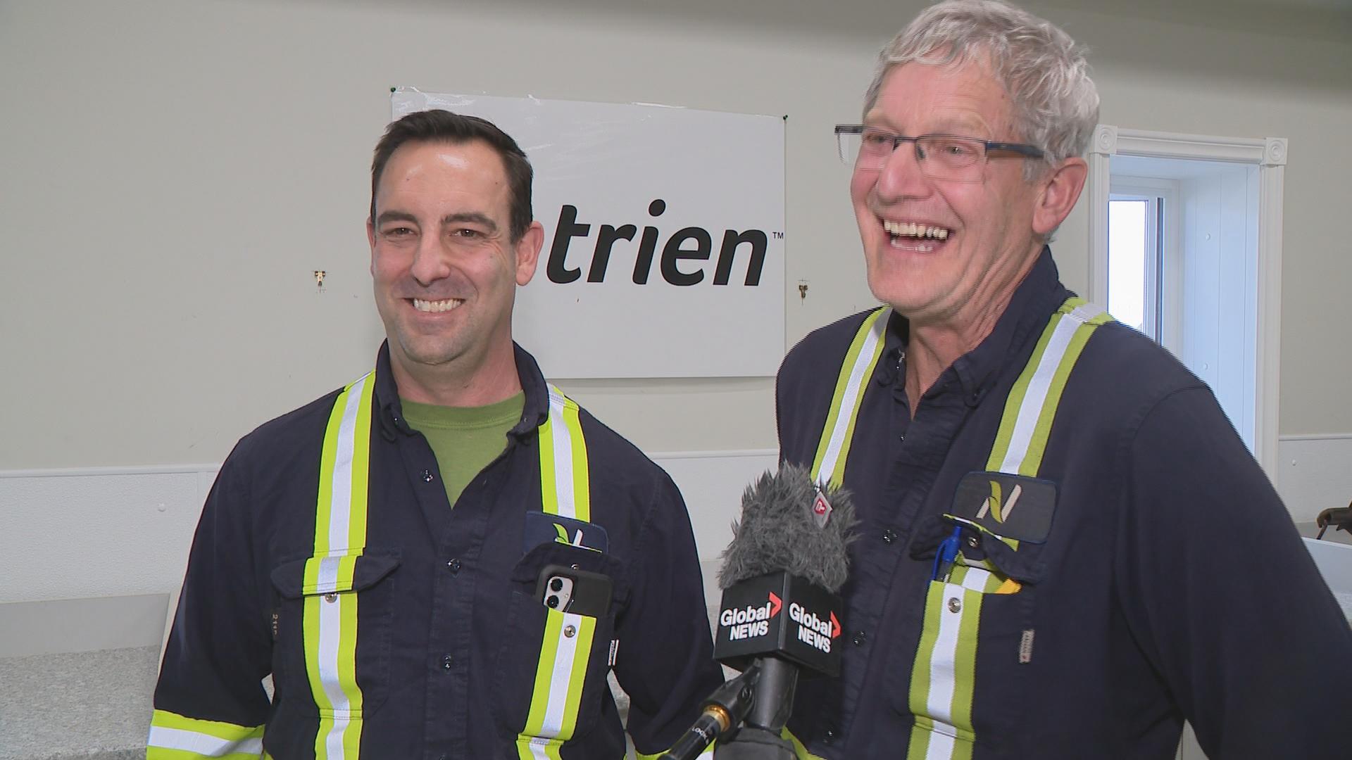 Father-son duo working at Allan potash mines: A fantastic asset to have through those years [Video]