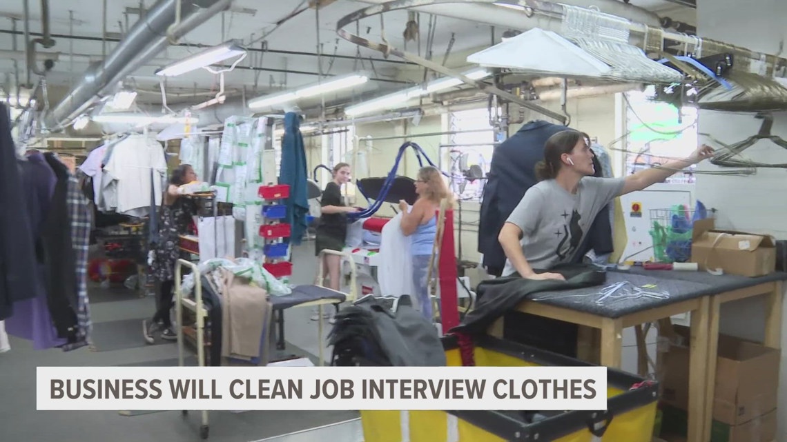 West Michigan business offering to clean people’s outfits ahead of job interviews [Video]