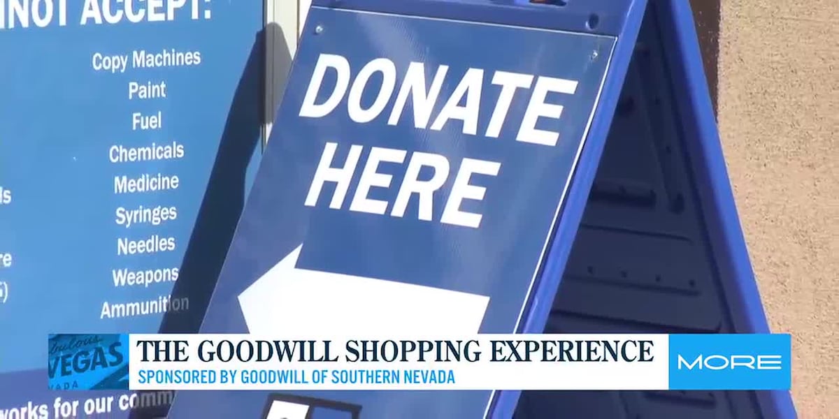 The Goodwill shopping experience [Video]