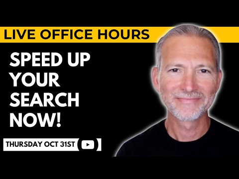 Speed Up Your Job Search NOW! 🔴 Live Office Hours with Andrew LaCivita [Video]