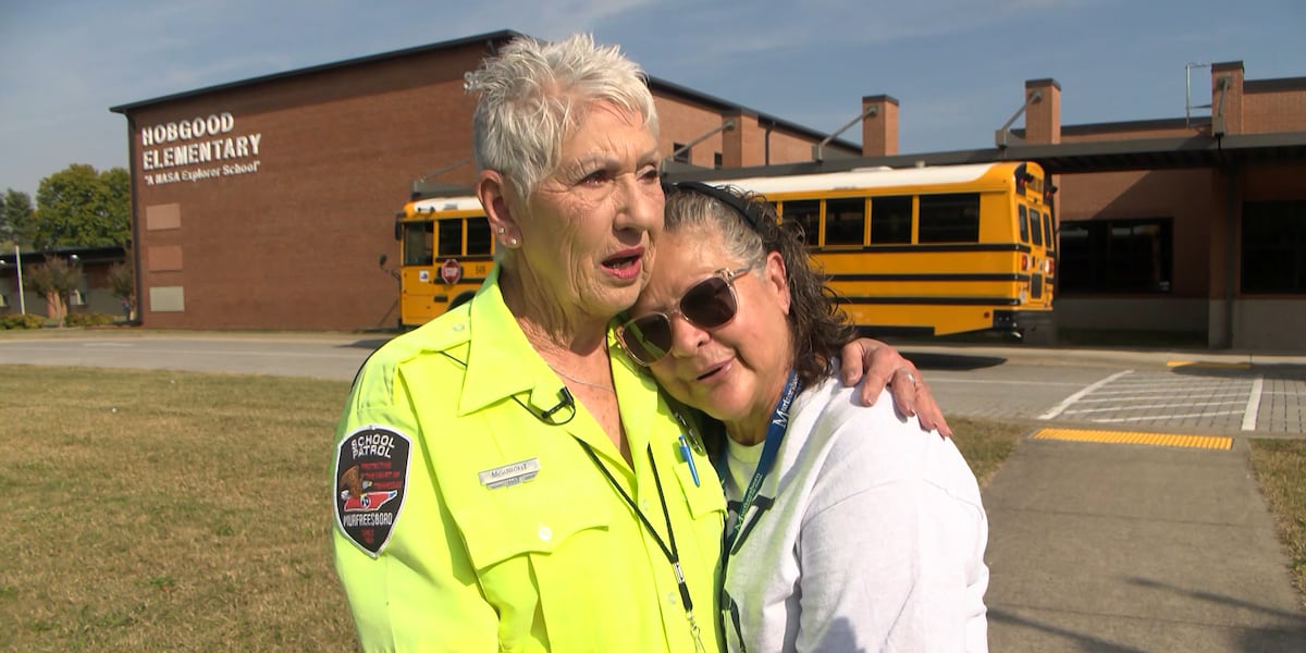 Murfreesboro bus driver saves crossing guards life thanks to a typical parking spot [Video]