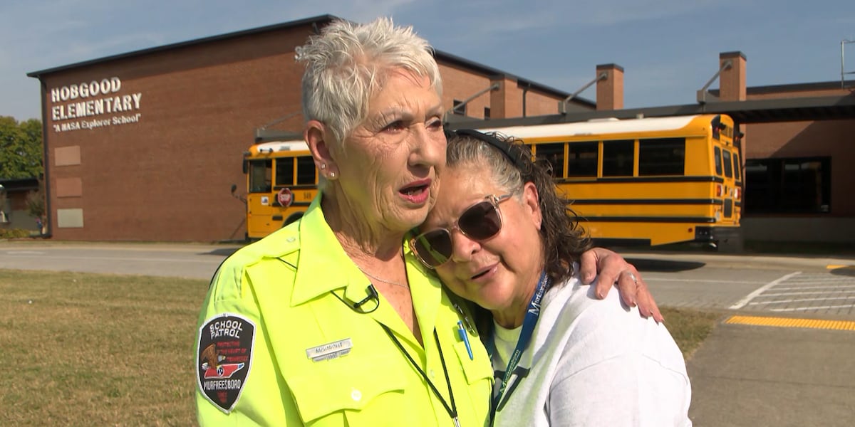 School bus driver saves crossing guards life: God put us together [Video]