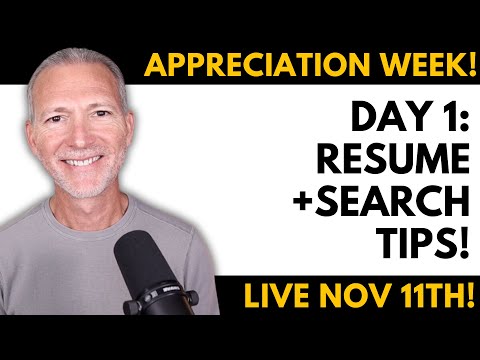 Resume + Job Search Tips 🔴 Communication Appreciation with Andrew LaCivita [Video]