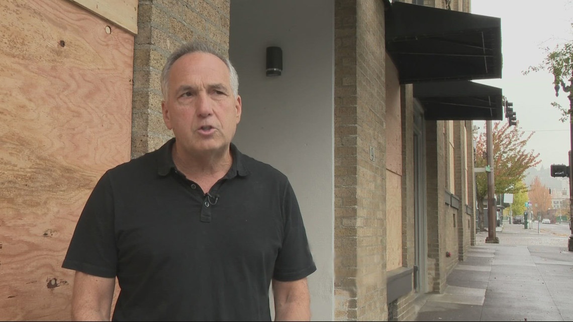 Downtown Portland businesses board up windows ahead of election [Video]