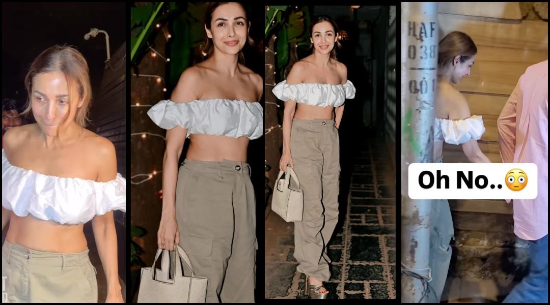 ‘Is she drunk?’: Malaika Arora loses her balance, trips in high heels; friend escorts her to car [Reactions] [Video]