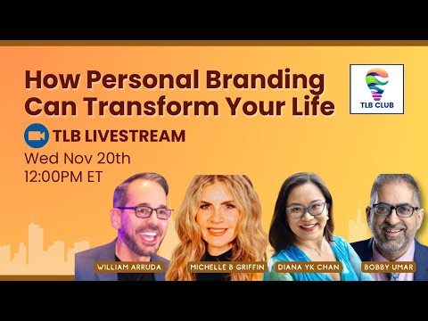 How Personal Branding Can Transform Your Life – a LIVESTREAM with 4 Experts [Video]