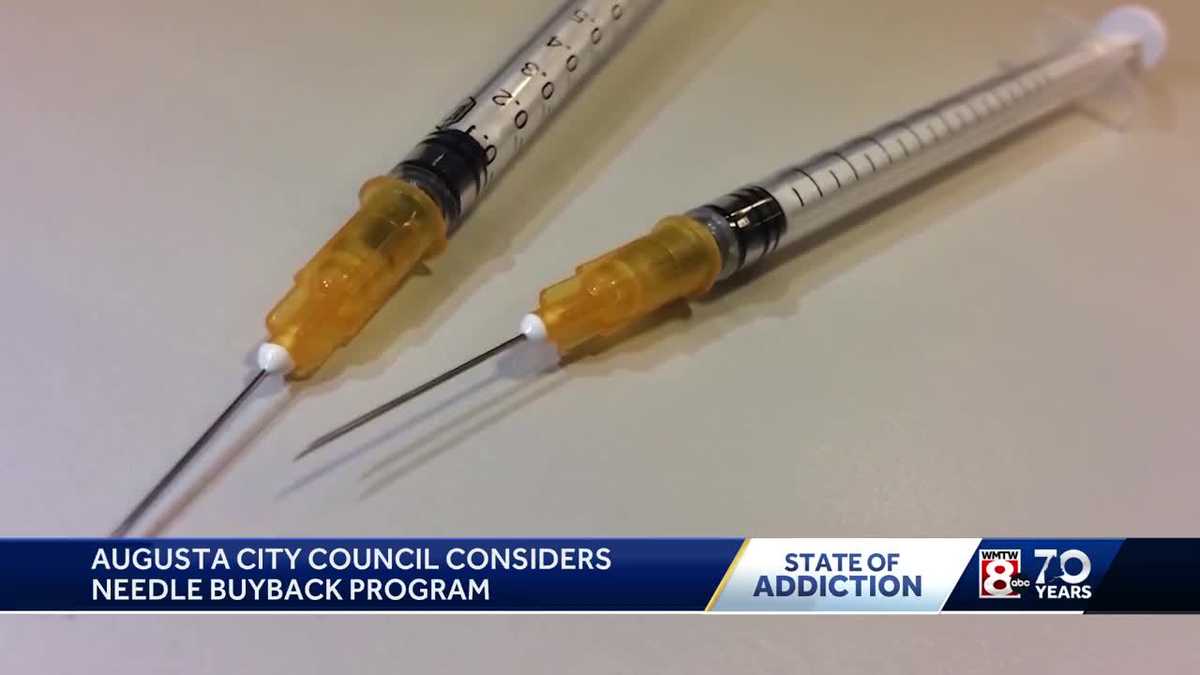 Augusta City Council considering needle buyback program [Video]