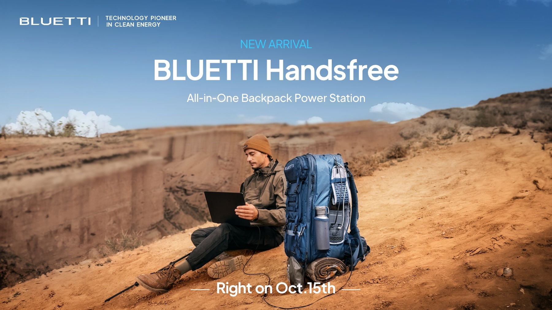 BLUETTIs Handsfree Series – The Ultimate Solar Backpack Power Station for Adventurers and Creatives [Video]