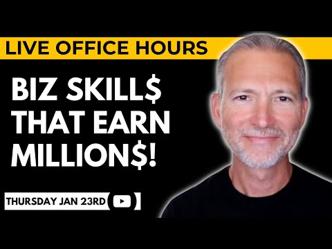 Business Skills That Earn Millions 🤑 Live Office Hours with Andrew LaCivita [Video]