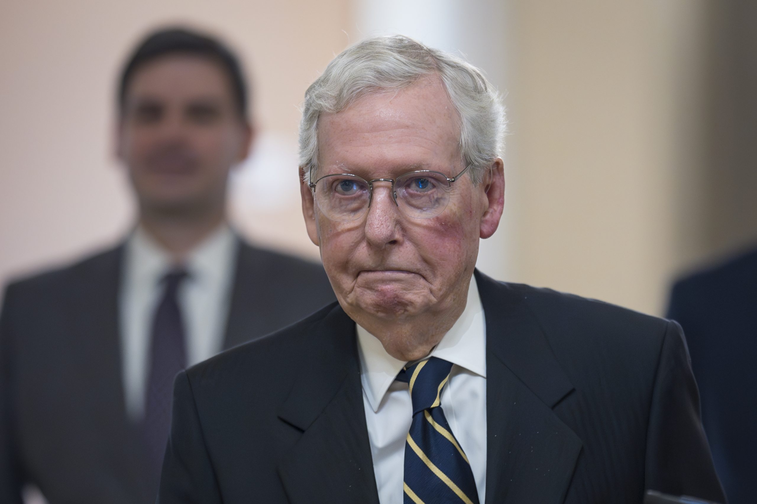 Mitch McConnell Sprains Wrist After Fall on Capitol Hill [Video]