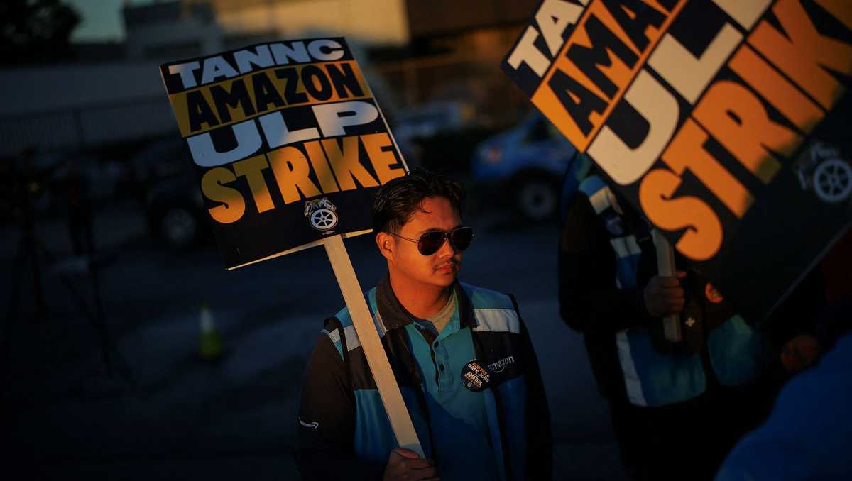 Why some Amazon drivers are on strike [Video]