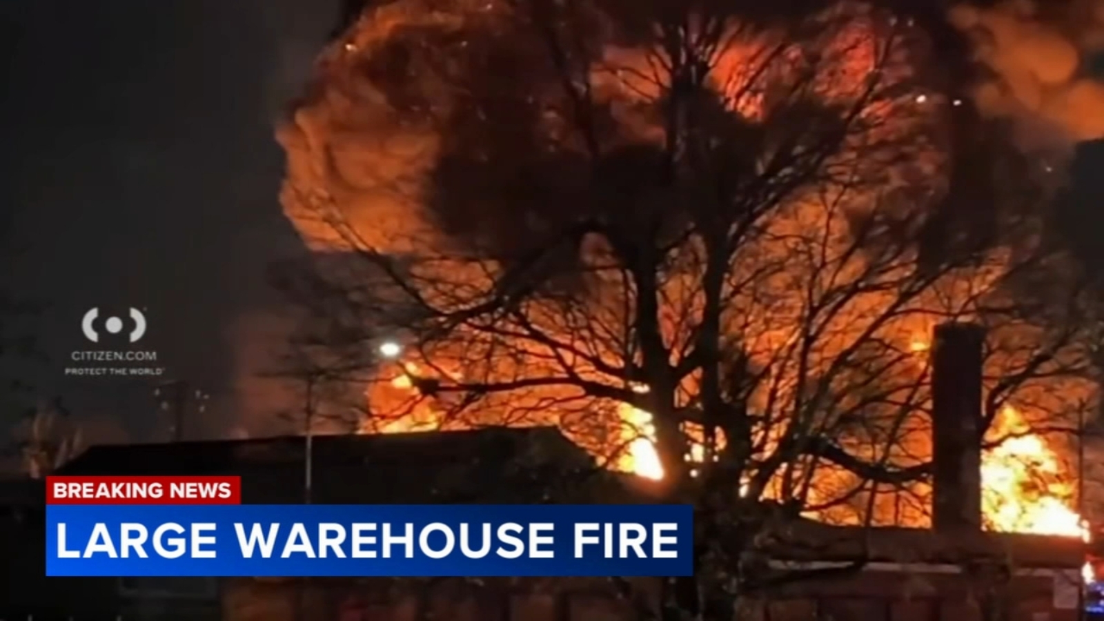 Brighton Park fire in Chicago today: Large fire causes collapse, explosions at 41st and Oakley truck and trailer repair shop [Video]