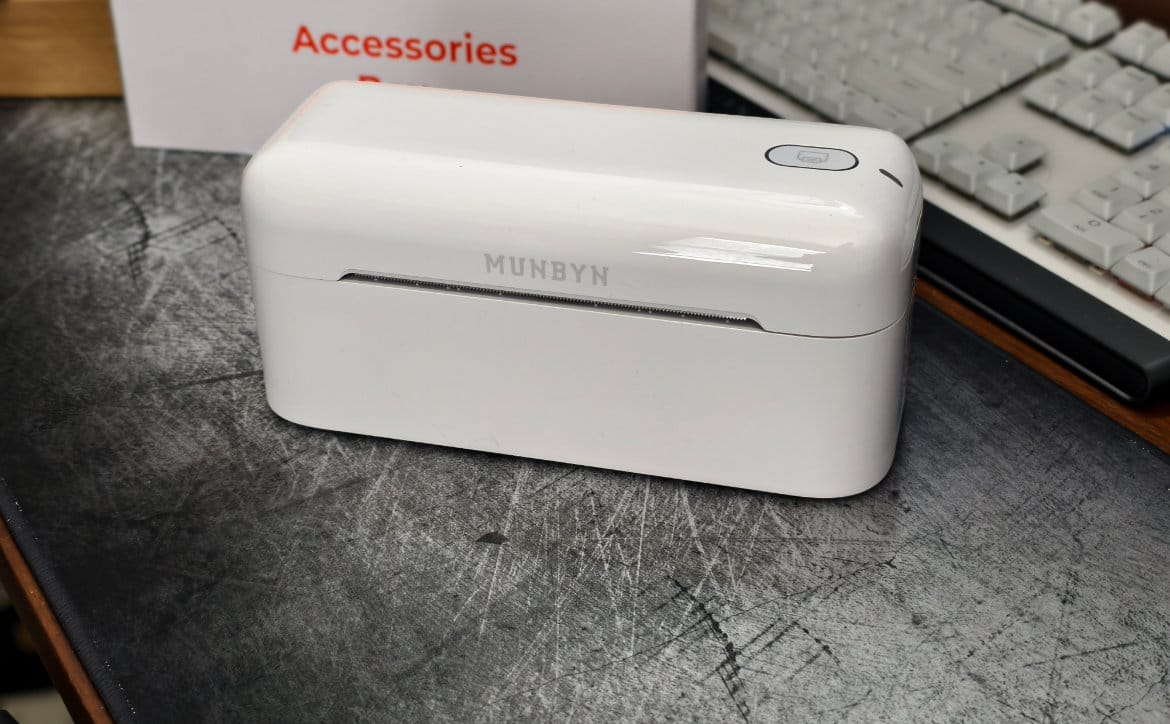 MUNBYN Bluetooth Thermal Label Printer Review [Video]